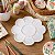 Kit 5 Unidades Mini Paleta para Pintura Flor Branco 8 cm 12 Cavidades - Imagem 4