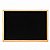 Quadro Negro Lousa 80x60 cm Moldura de Madeira para Escrever com Giz GV Office - Imagem 1