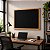 Quadro Negro Lousa 80x60 cm Moldura de Madeira para Escrever com Giz GV Office - Imagem 6