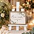 Mini Cavalete Branco Tripé 30 x 20 cm Madeira MDF Festa Eventos Artesanato Gv Office - Imagem 3