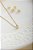 Conjunto Ponto de Luz banhado em ouro - Imagem 1