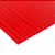 Chapa de Policarbonato Alveolar - Vermelho - Imagem 1