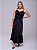 Vestido Laços Preto Adulto - Imagem 1