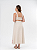 Vestido Linho Bordado Cru Adulto - Imagem 3
