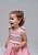Vestido Linho Balone Rosa Infantil - Imagem 4