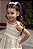 Vestido Linho Balonê Cru Infantil - Imagem 7