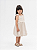 Vestido Linho Balonê Cru Infantil - Imagem 1
