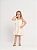 Vestido Rendas Off White Infantil - Imagem 1