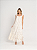 Vestido Rendas Off White Adulto - Imagem 1