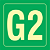 Placa Identificação Pavimento - G2 - S17 14x14 - Imagem 1