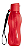 Garrafa Tupperware Eco Tupper 500ml Vermelho Peônia - Imagem 2