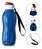 Garrafa Tupperware Eco Tupper 500ml Azul E Vermelho - Imagem 2