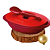 Tupperware Travessa Mágica Com Colher 1,1L Christmas - Imagem 7