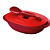 Tupperware Travessa Mágica Com Colher 1,1L Christmas - Imagem 1
