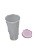 Tupperware Copo 350ml Sonho Rosa - Imagem 4