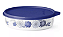 Tupper Prato Aquarela Azul 500ml - Imagem 3