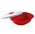 Tupperware Travessa Magica Sem Colher 1,8L Vermelho - Imagem 3