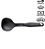 Tupperware Concha Compact Black - Imagem 1