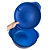Tupperware Cristal Pop Oval 3,5L Azul - Imagem 7