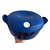 Tupperware Cristal Pop Oval 3,5L Azul - Imagem 5