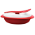 Tupperware Travessa Mágica Com Colher 1,8L Vermelho - Imagem 2