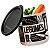 Tupperware Refri Line Redondo 1,1L Legumes Pop Box - Imagem 1