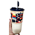 Tupperware Guarda Suco Colors 875ml Cinema Retro - Imagem 6