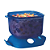 Tupperware Cristal Pop Quadrada 1,9L Pure Blue - Imagem 1