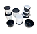 Tupperware Kit Tigelas Batedeira E Visualware Jet Black 9 Peças - Imagem 4