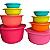 Tupperware Kit Tigela Aloha 8 Peças - Imagem 4