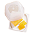 Tupperware Smart Queijeira Pequena Branco - Imagem 1