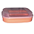 Tupperware Visual Box Mini 550ml Laranja - Imagem 7