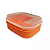 Tupperware Visual Box Mini 550ml Laranja - Imagem 2