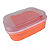Tupperware Visual Box Mini 550ml Laranja - Imagem 5