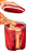 Tupperware Pote Visual Chrismas 1,5 Litros - Imagem 1