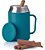 Tupperware Caneca Térmica Com Tampa 400ml Turmalina - Imagem 2