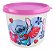 Tupperware Kit Copo 470ml e Redondinha 500ml Stitch Love - Imagem 8