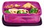 Tupperware Basic Line com Divisórias 550ml Roxo Ametista - Imagem 1