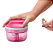 Tupperware Turbo Chef Supersonic 300ml Rosa - Imagem 4