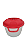 Tupperware Micro Arroz 2,2 Litros Vermelho Pimenta # - Imagem 4