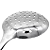 Kit Utensílios para preparo 3 Peças em Aço Inox - Original Line # - Imagem 4