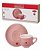 Jogo de xicaras com Pires de Porcelana 12 Peças Rosa - Hauskraft # - Imagem 5