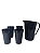 Kit Tupperware Prisma Jarra de Suco com 4 copos Onix Policarbonato # - Imagem 2