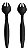 Tupperware Pegadores Allegra Black - 2 Unidades # - Imagem 4