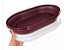 Tupperware Travessa Oval Actualité 2 Litros Merlot # - Imagem 4