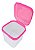 Tupperware Modular Quadrada Plus 4 Litros Rosa Tulipa # - Imagem 1