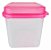 Tupperware Modular Quadrada Plus 4 Litros Rosa Tulipa # - Imagem 4