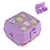 Lancheira de Plástico Infantil com 4 Divisórias - Bichinhos Lilas # - Imagem 2