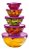 Conjunto de Pote de Vidro com Tampa 5 Peças - Roxo # - Imagem 3