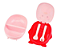 Kit Alimentação para Bebês Introdução Alimentar - Pinguim Rosa # - Imagem 4